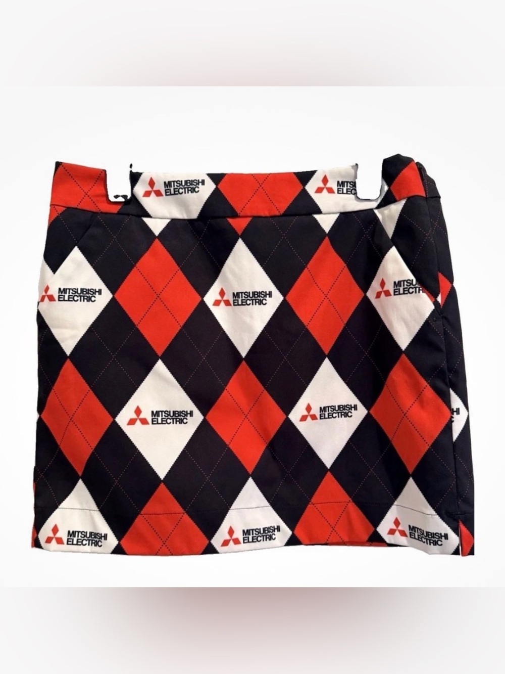 Loudmouth Women Golf Skort Mitsubishi Electric Activewear Mini Skirt Sz 8
